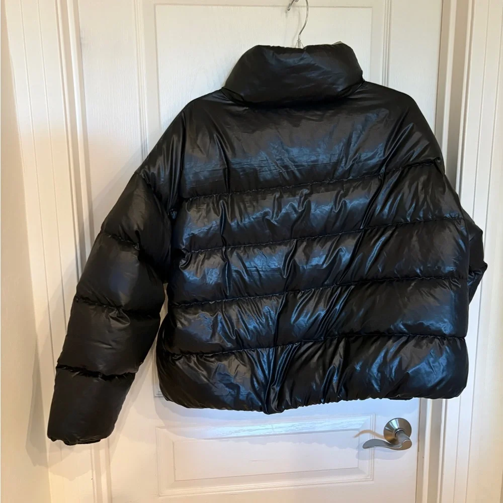 Nike Sportswear Down-Fill Puffer‎ Jacket CU5813-010 Black Women's Wayne State U